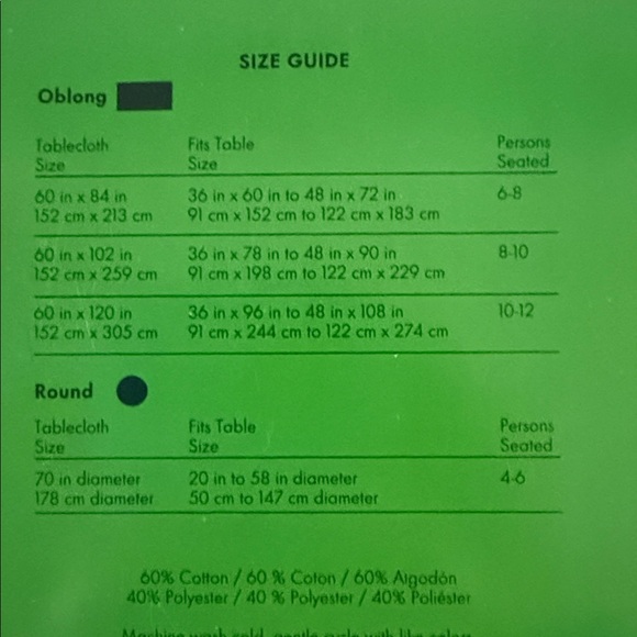 NWT Kate Spade 7 Piece 60x84” Tablecloth & 6 Napkins Set White With Red Bows - Picture 5 of 6